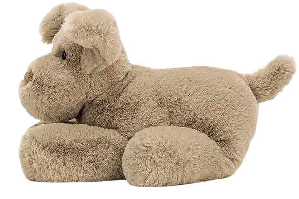 HappyChild Stuffed Plush Animal Soft Toy for Kids Birthday Gifts Baby Kids Boys And Girls - 42 cm  (Grey)