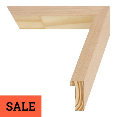 Raw Oak Veneer Slim Picture Frame