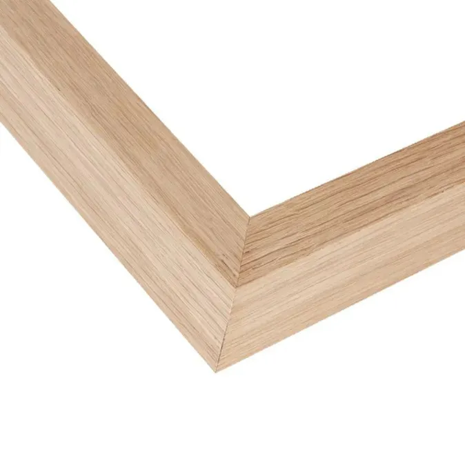 Raw Oak Veneer Slim Picture Frame