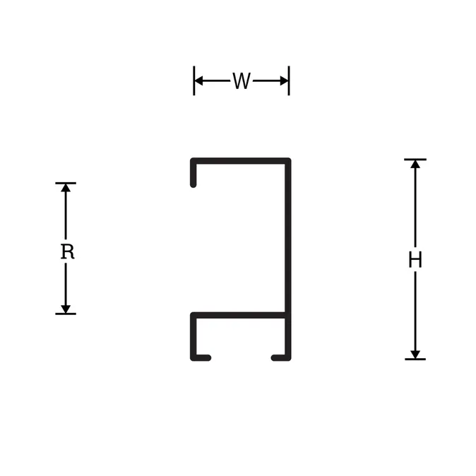 Matte Black DEHA 94 Metal Picture Frame