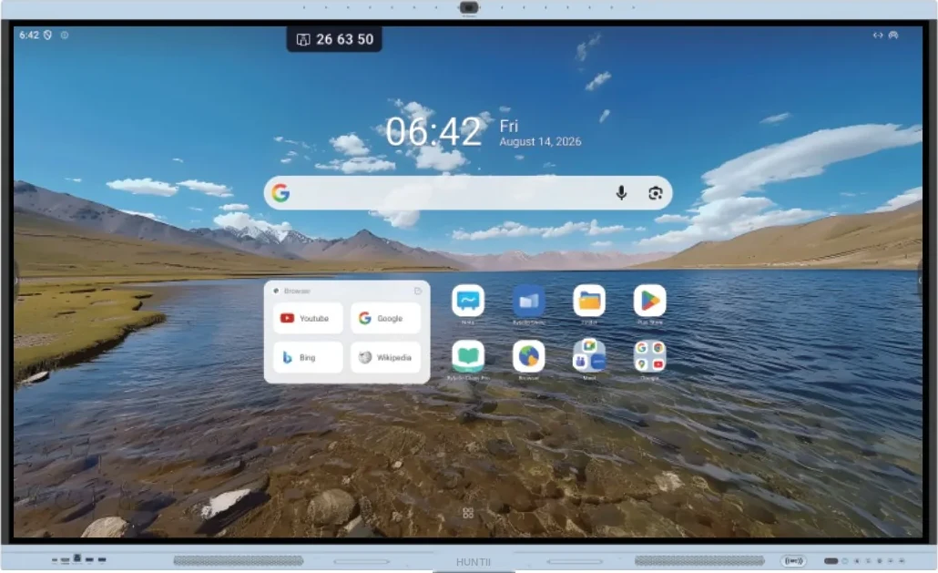 HUNTII BOARD Pro interactive display